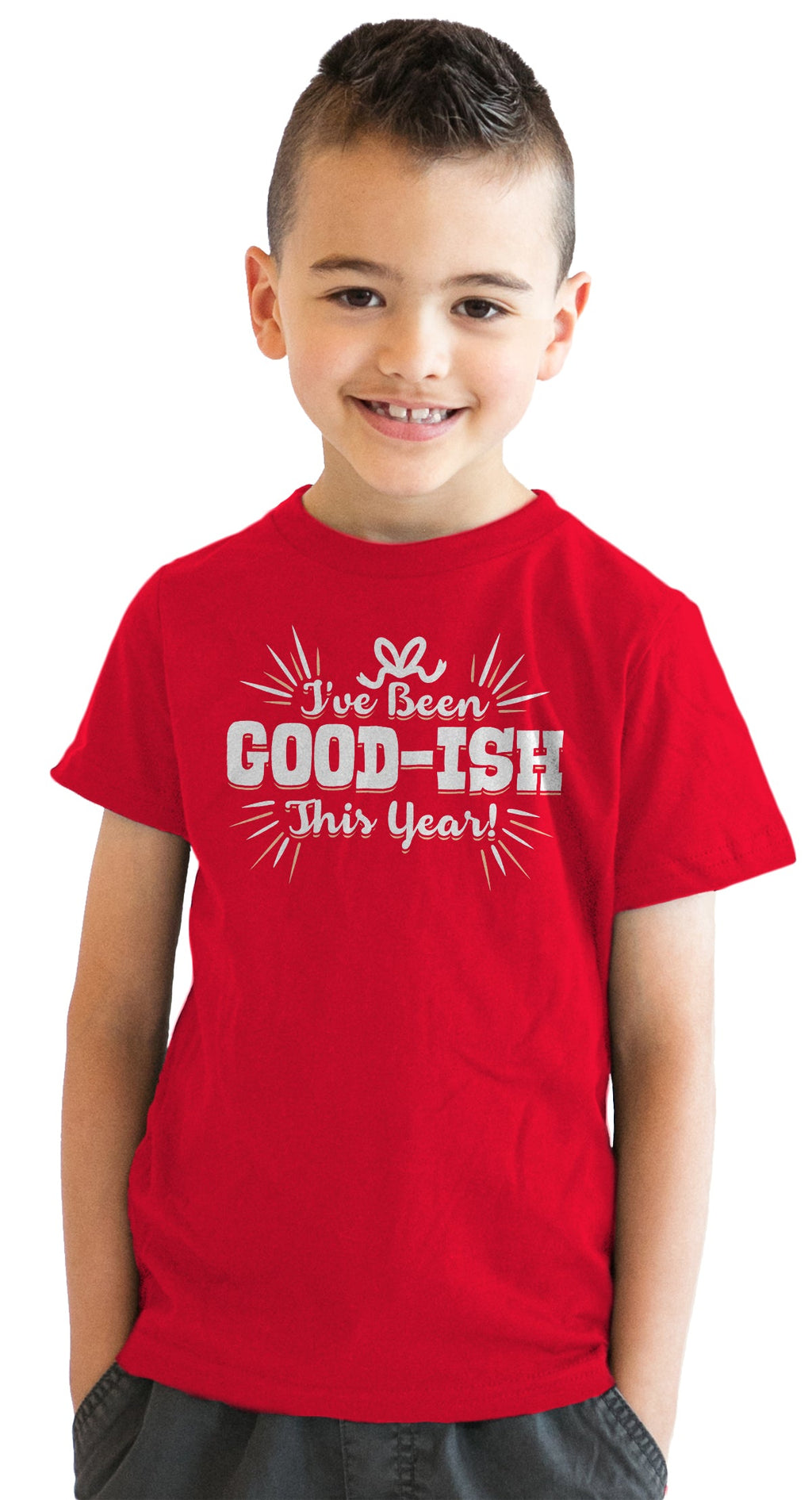 I've Been Goodish This Year Youth T Shirt