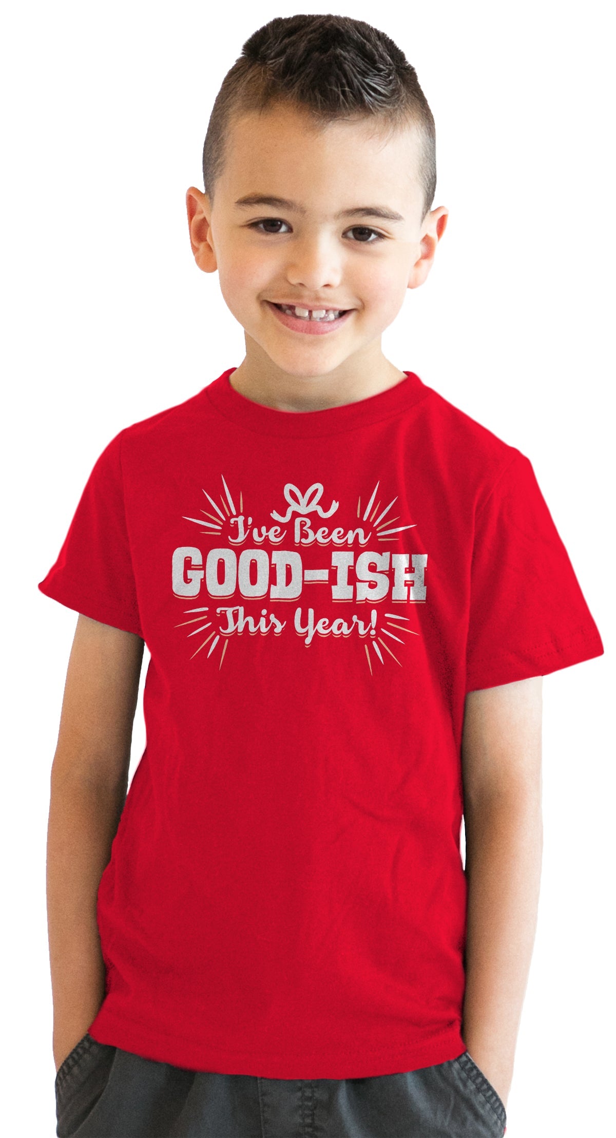 I've Been Goodish This Year Youth T Shirt