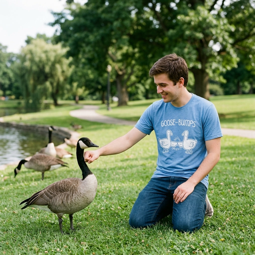 Goose-Bumps Men's T Shirt