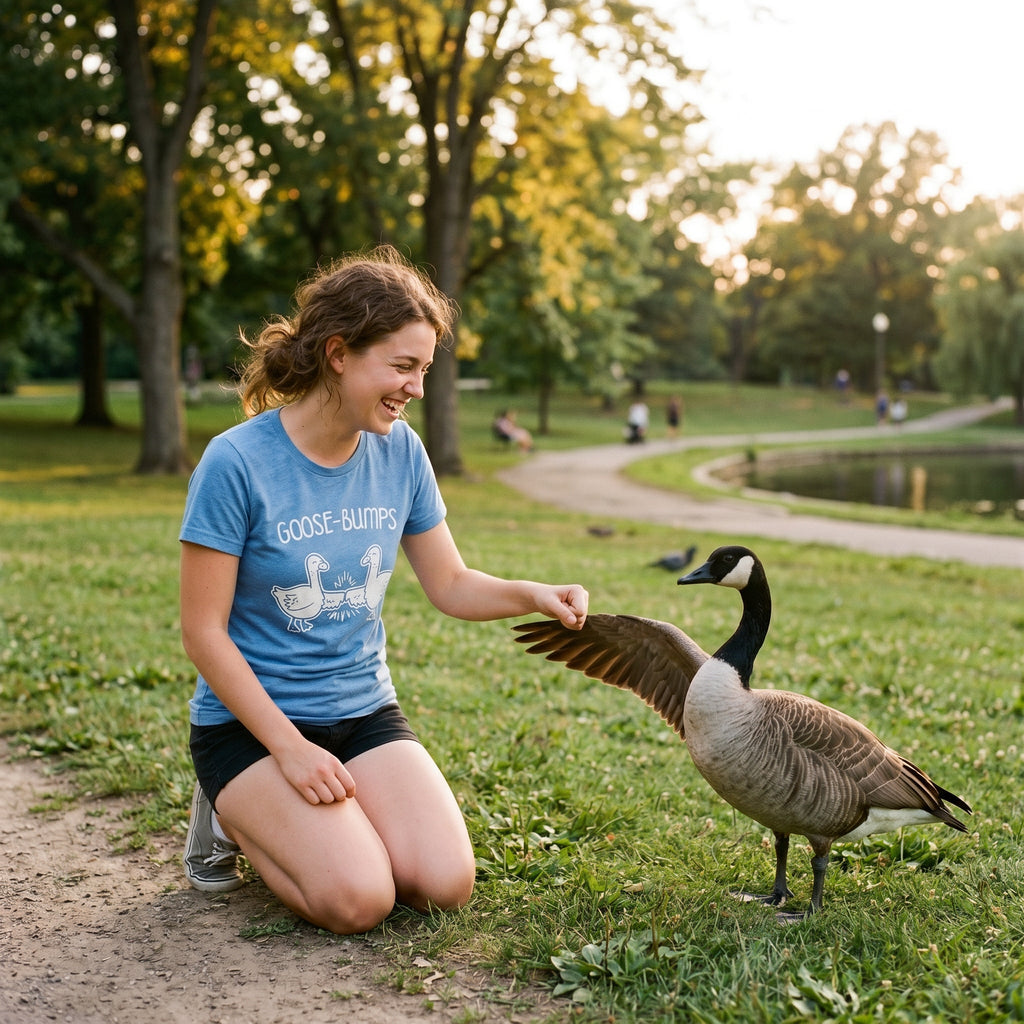 Goose-Bumps Women's T Shirt