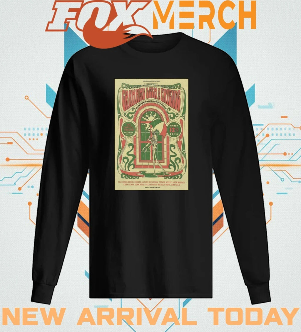 Grahame Lesh and Friends march 12 2026 The Capitol Theatre Port Chester, NY poster t-shirt