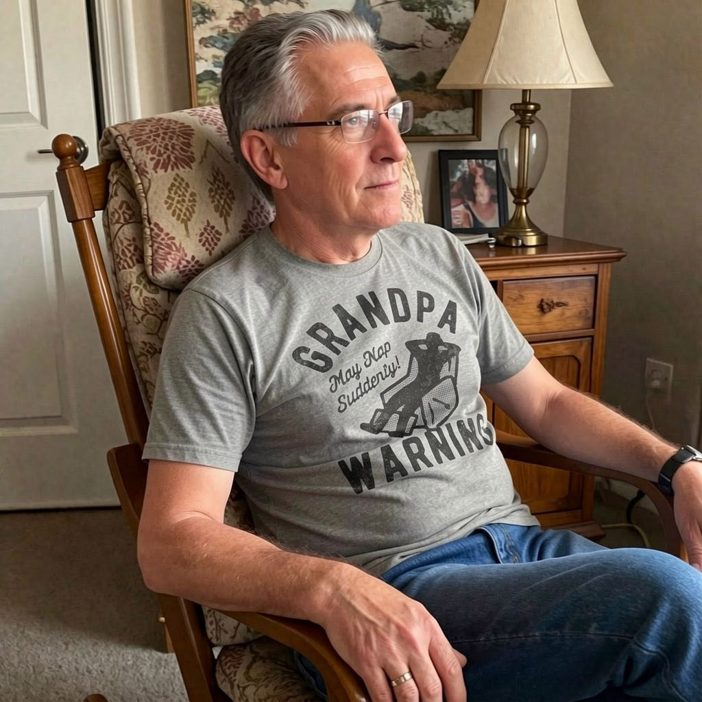 Grandpa Warning Men's T Shirt