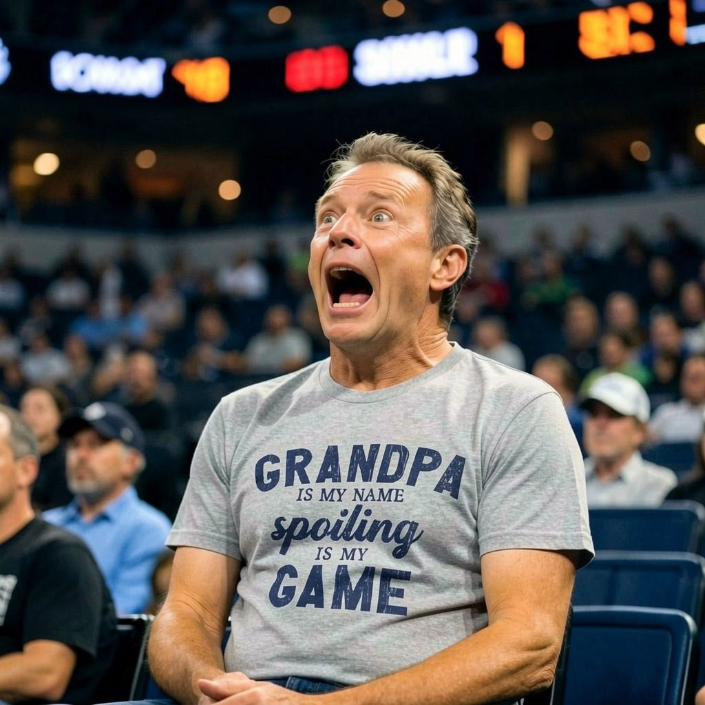 Grandpa Is My Name Spoiling Is My Game Men's T Shirt