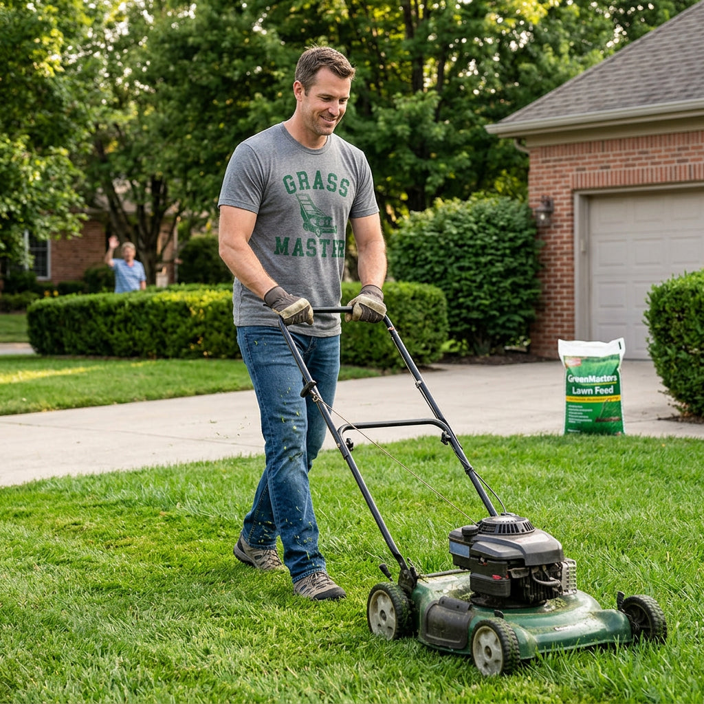 Grass Master Men's T Shirt