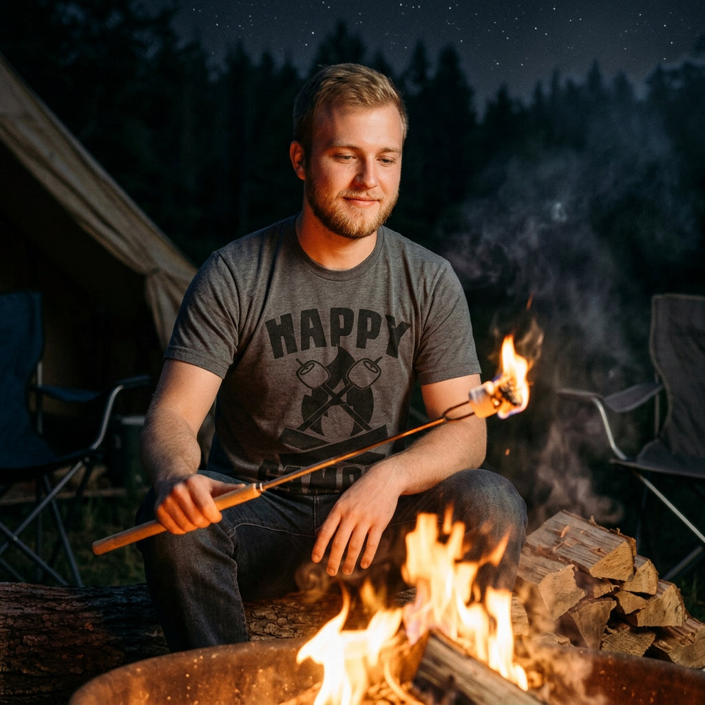 Happy Camper Men's T Shirt
