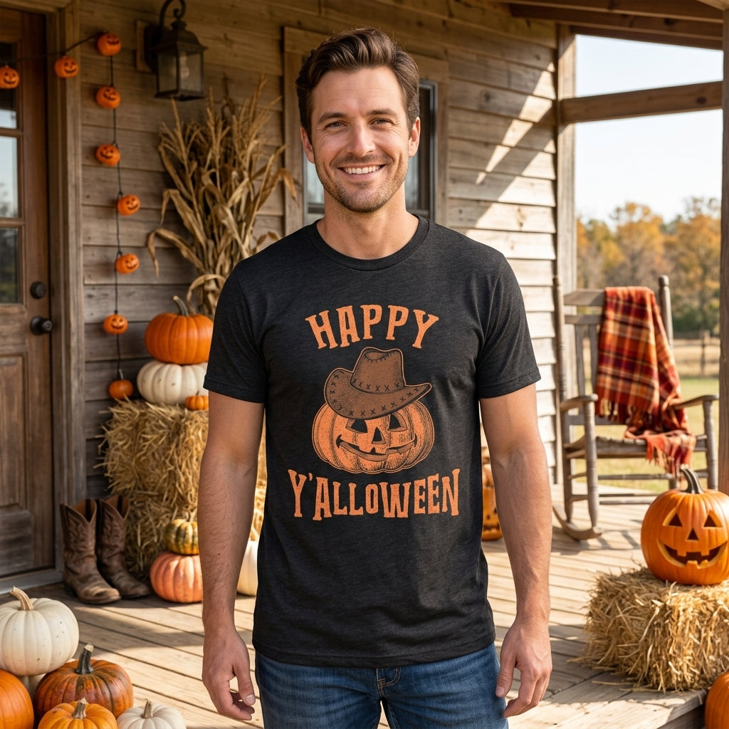 Happy Y'alloween Men's T Shirt