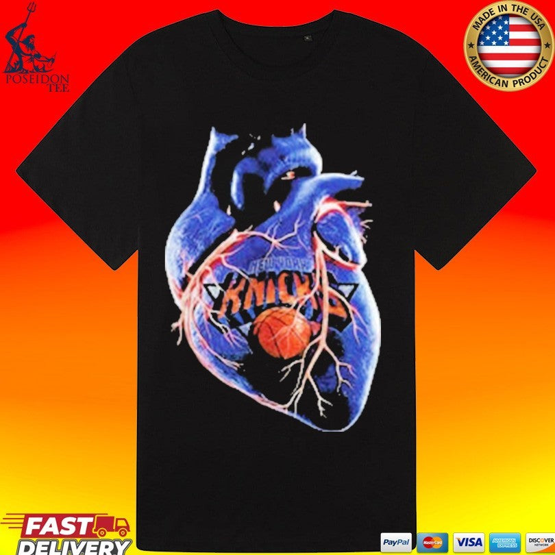 Heart New York Knicks 2026 T-shirt