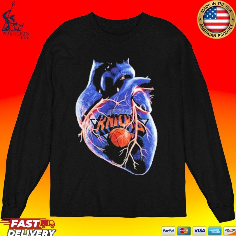 Heart New York Knicks 2026 T-shirt