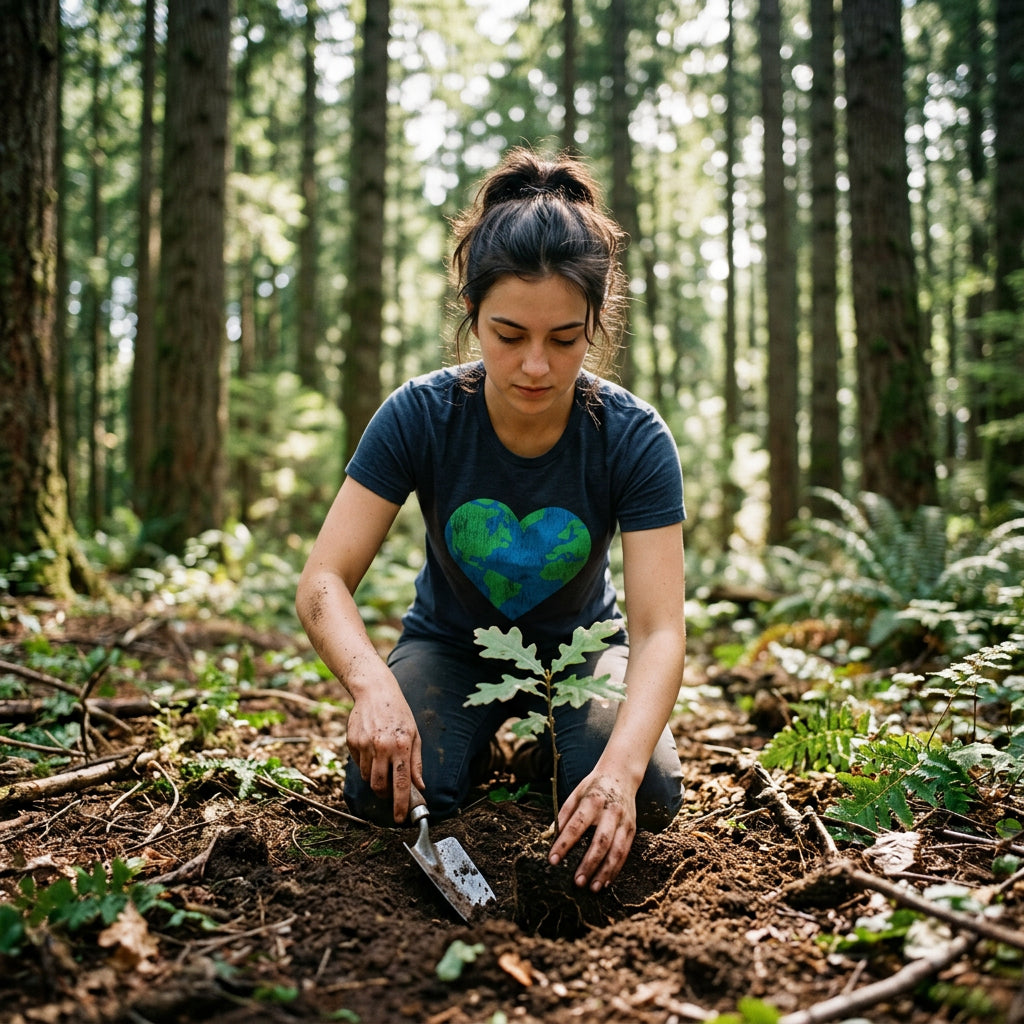 Earth Heart Women's T Shirt