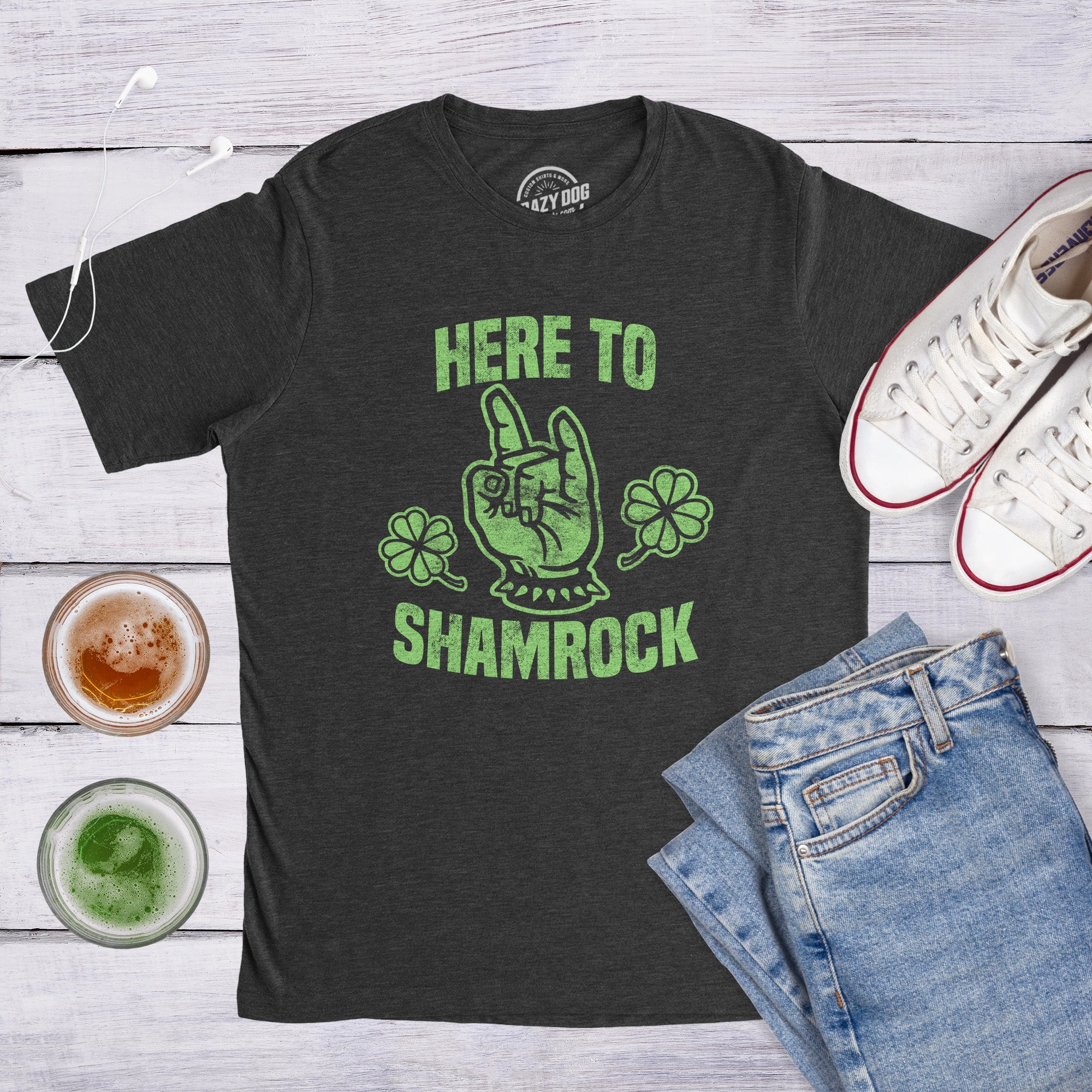 Here To Shamrock Men's T Shirt