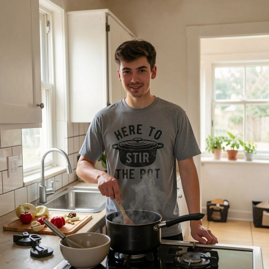 Here To Stir The Pot Men's T Shirt