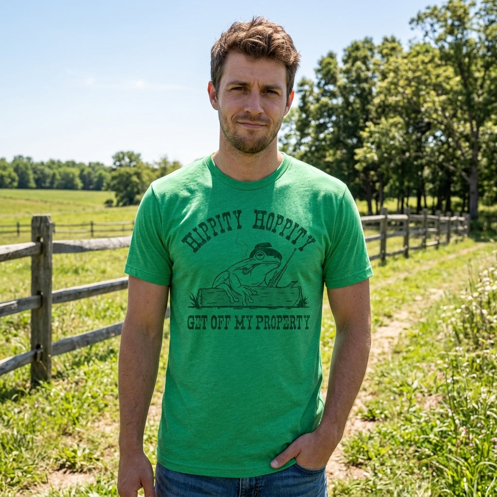 Hippity Hoppity Get Off My Property Men's T Shirt