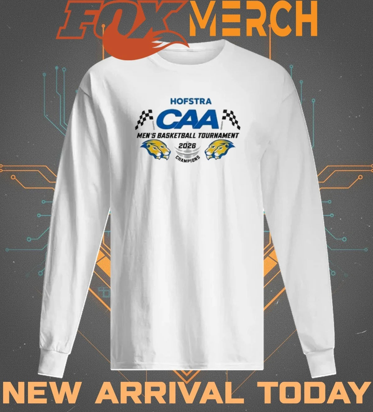 Hofstra Pride 2026 CAA Men’s basketball Tournament Champions t-shirt