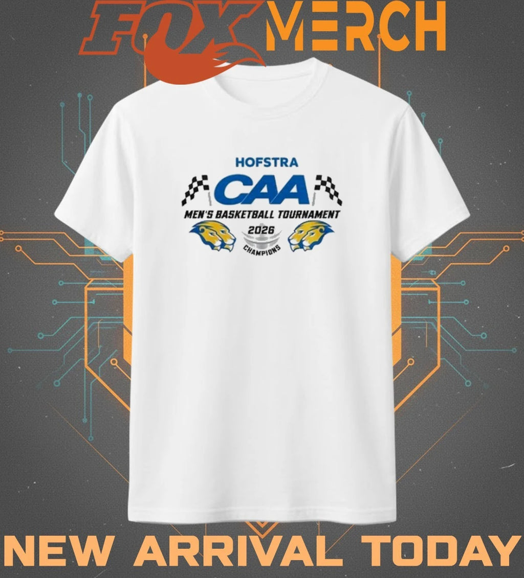 Hofstra Pride 2026 CAA Men’s basketball Tournament Champions t-shirt