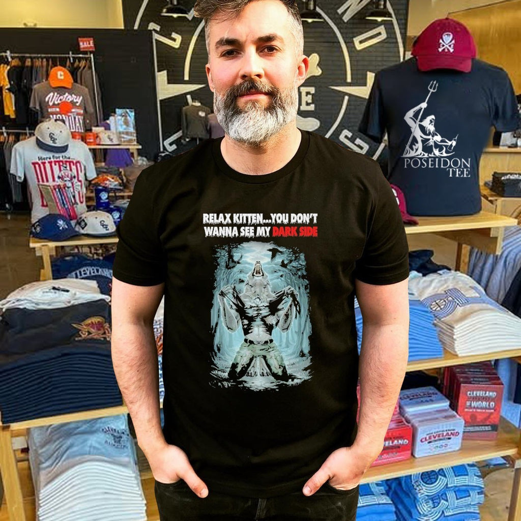 Hootpop Relax Kitten You Don’t Wanna See My Dark Side T-shirt