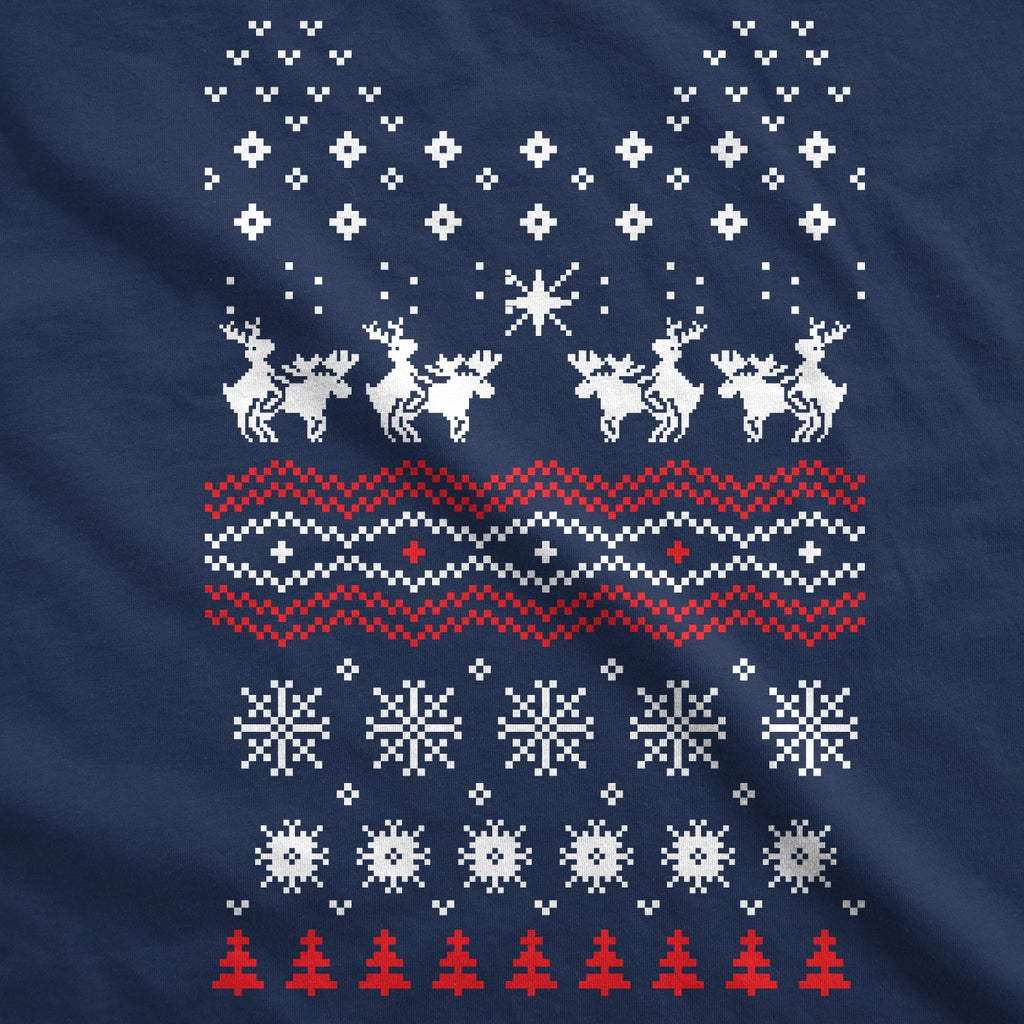Humping Moose Men's T Shirt