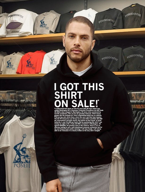 I Got This T-shirt On Sale Legal Disclaimer T-shirt