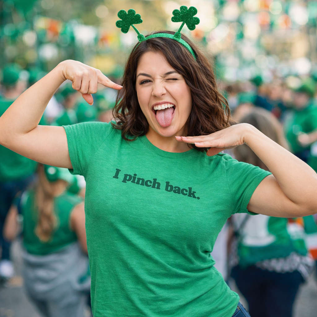 I Pinch Back Women's T Shirt