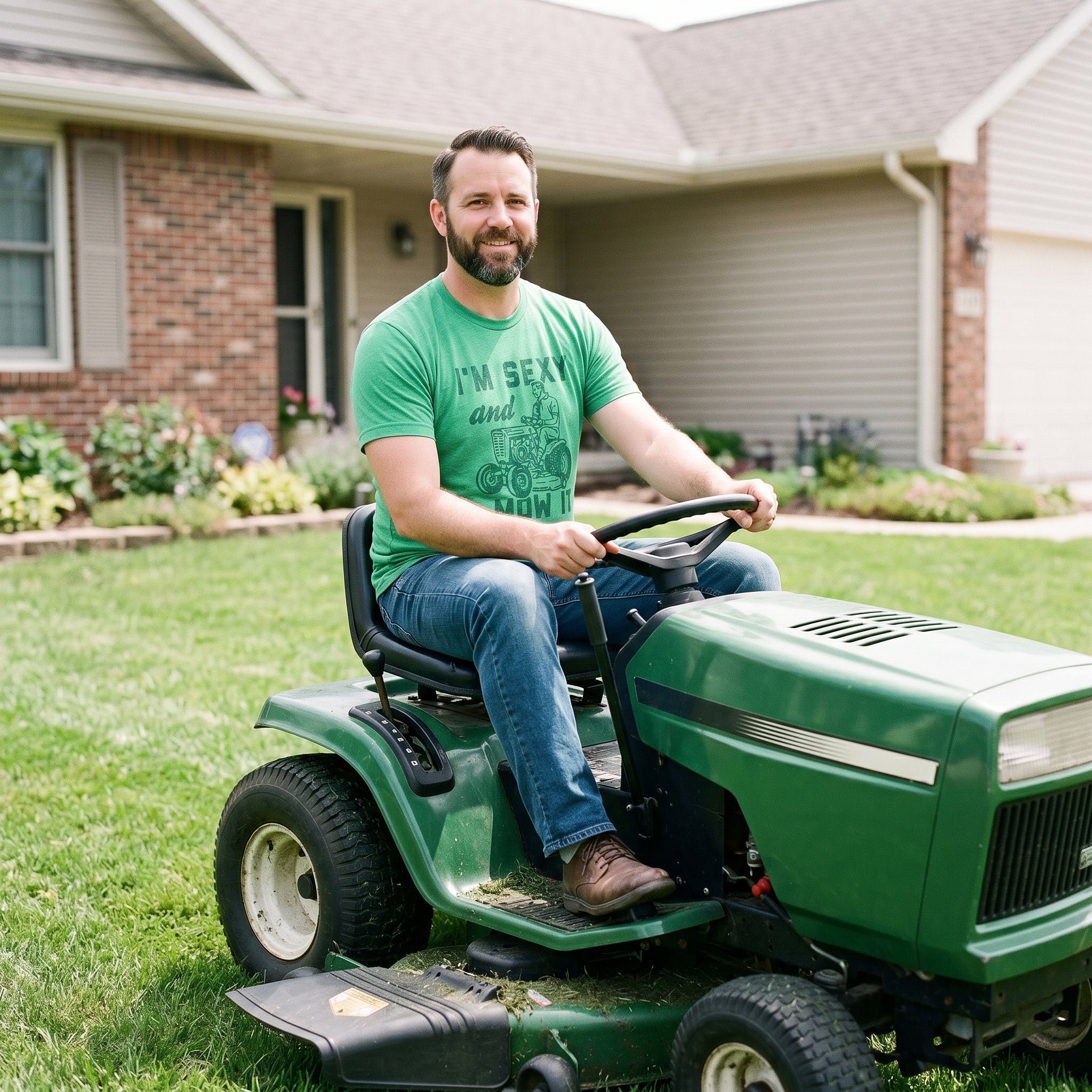 I'm Sexy And I Mow It Men's T Shirt