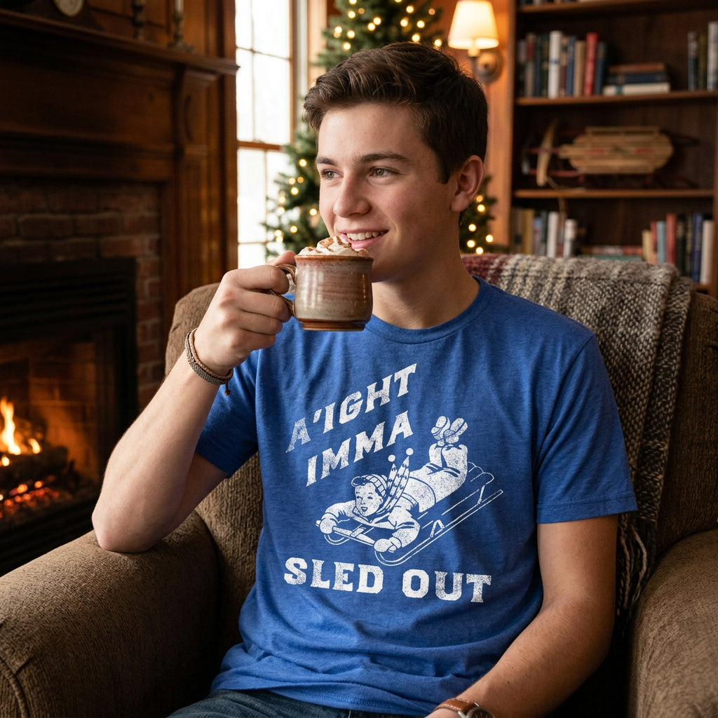Aight Imma Sled Out Men's T Shirt