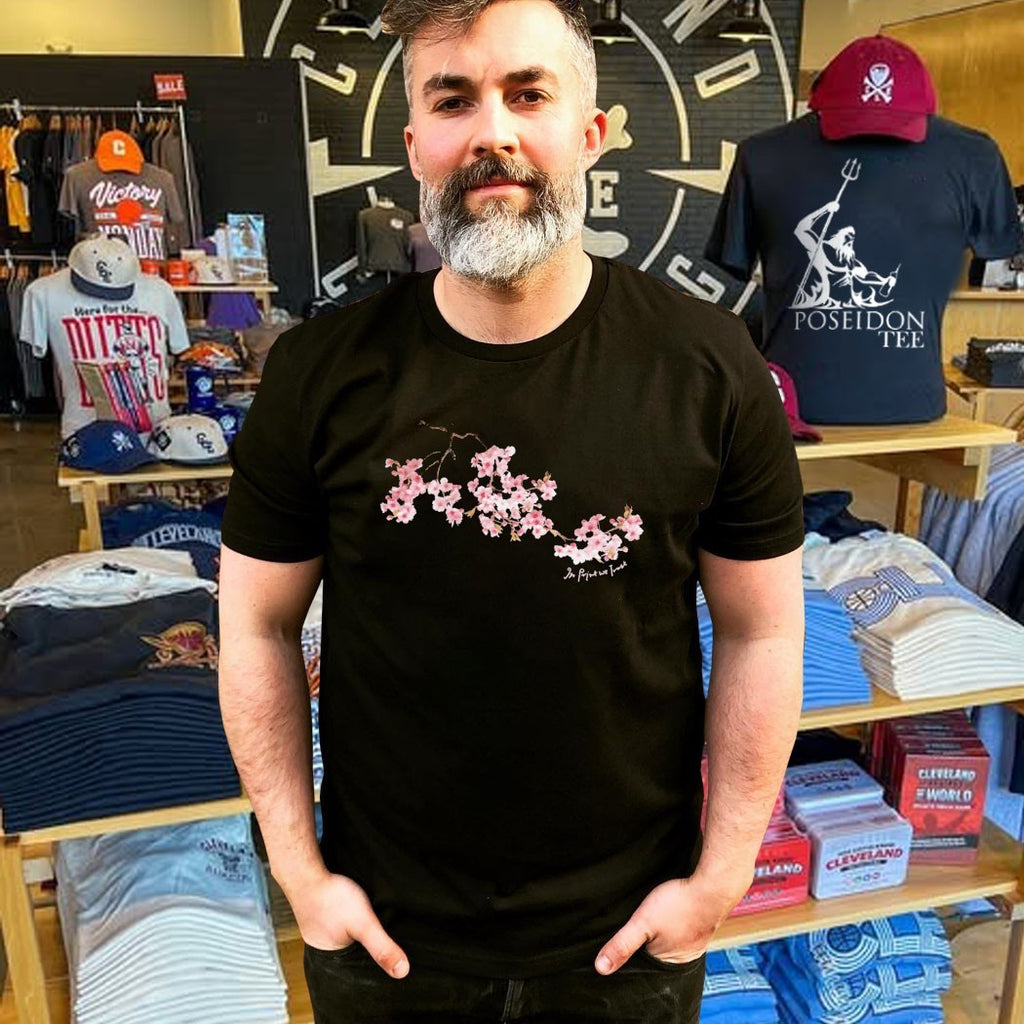 In Print We Trust Cherry Blossom T-shirt