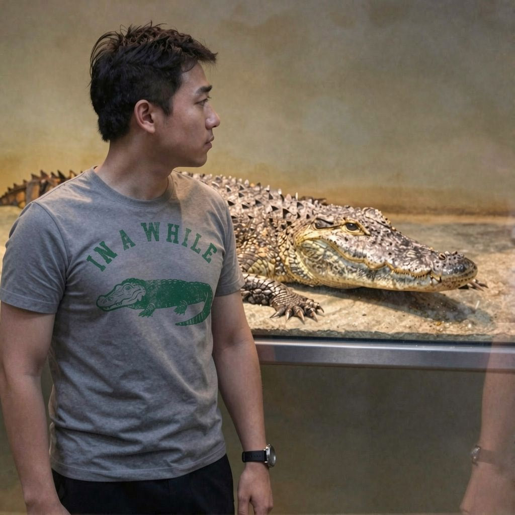 In A While Crocodile Men's T Shirt