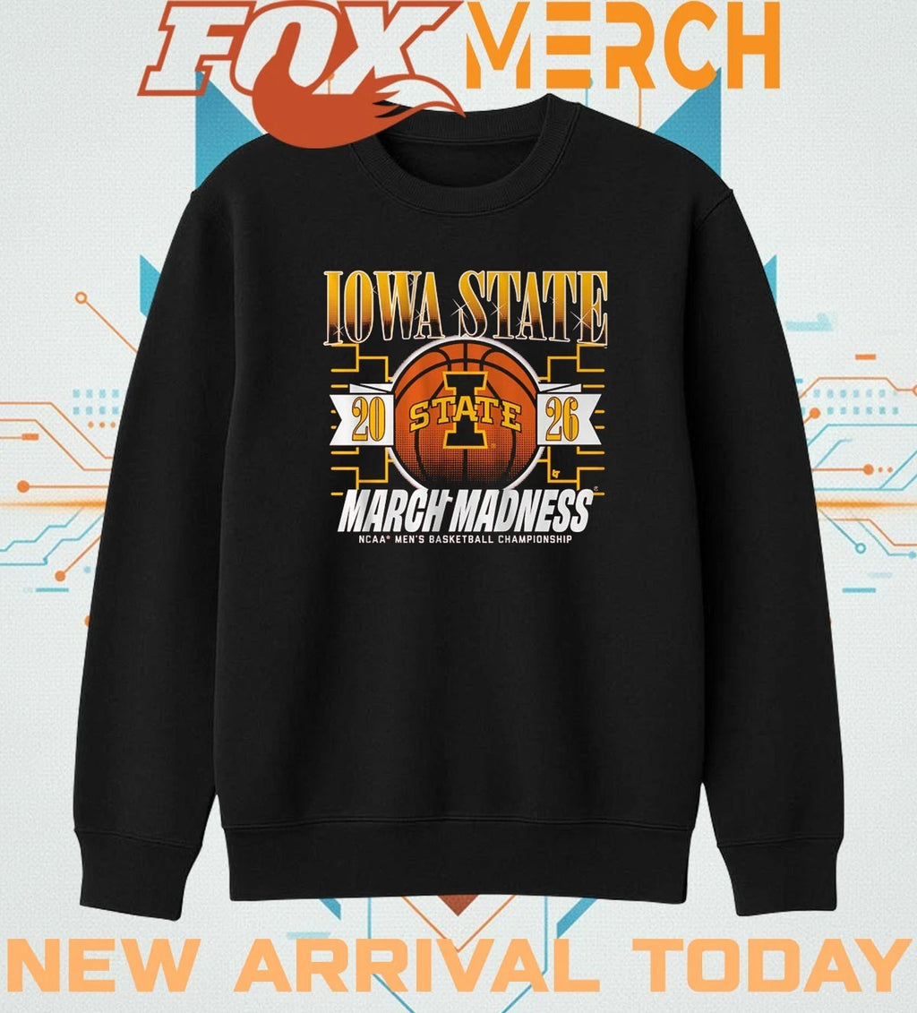 Iowa State Cyclones Men’s Basketball 2026 March Madness t-shirt