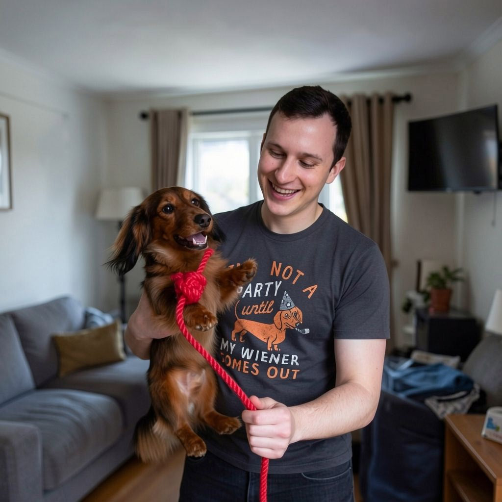 Its Not A Party Until My Wiener Comes Out Men's T Shirt
