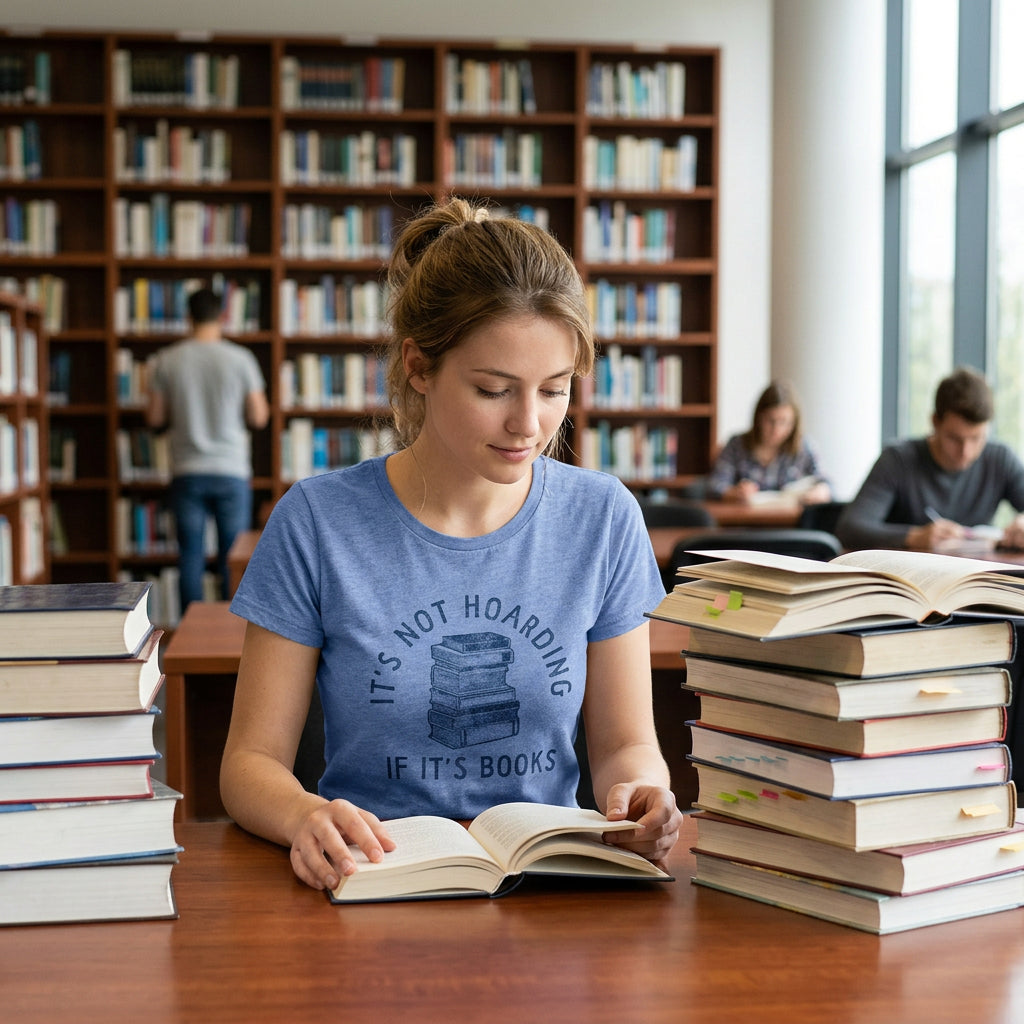 Its Not Hoarding If Its Books Women's T Shirt