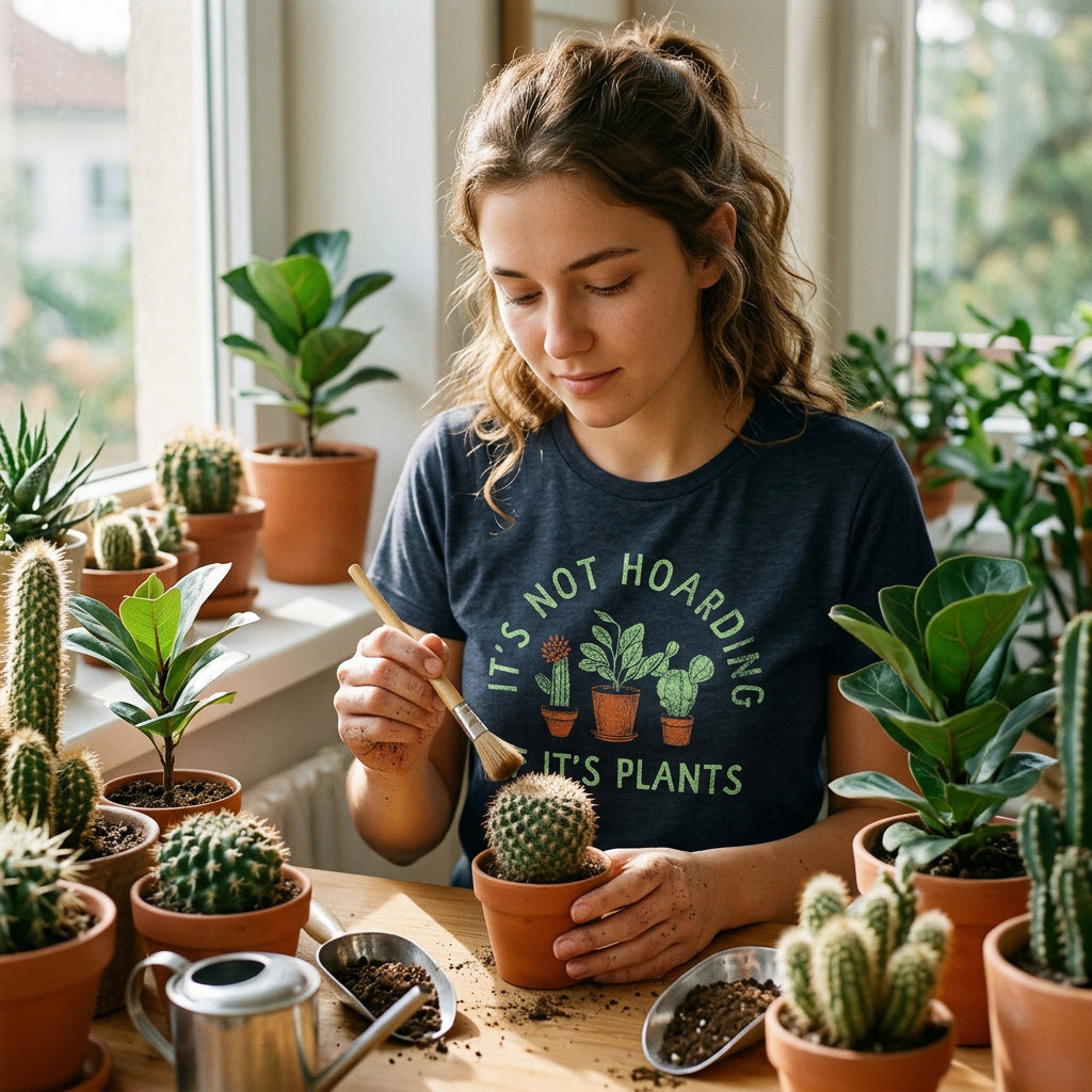 Its Not Hoarding If Its Plants Women's T Shirt