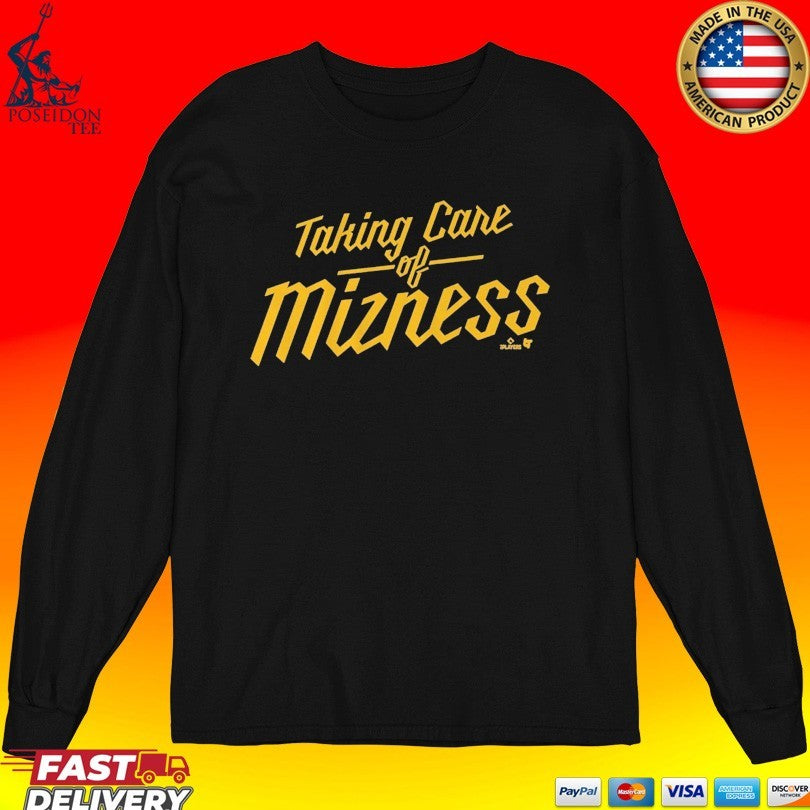 Jacob Misiorowski Taking Care Of Mizness T-shirt