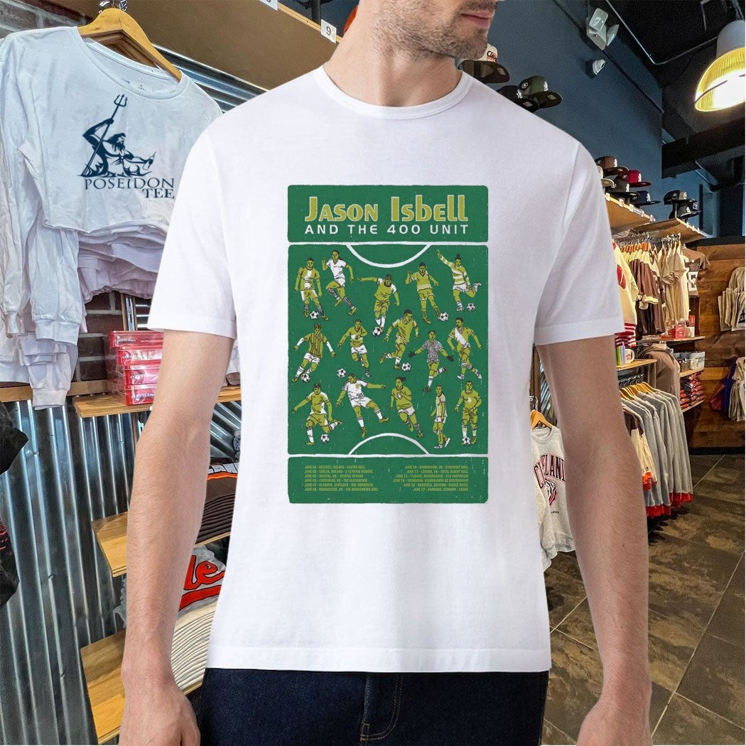Jason Isbell And The 400 Unit Uk-eu 2026 Tour T-shirt