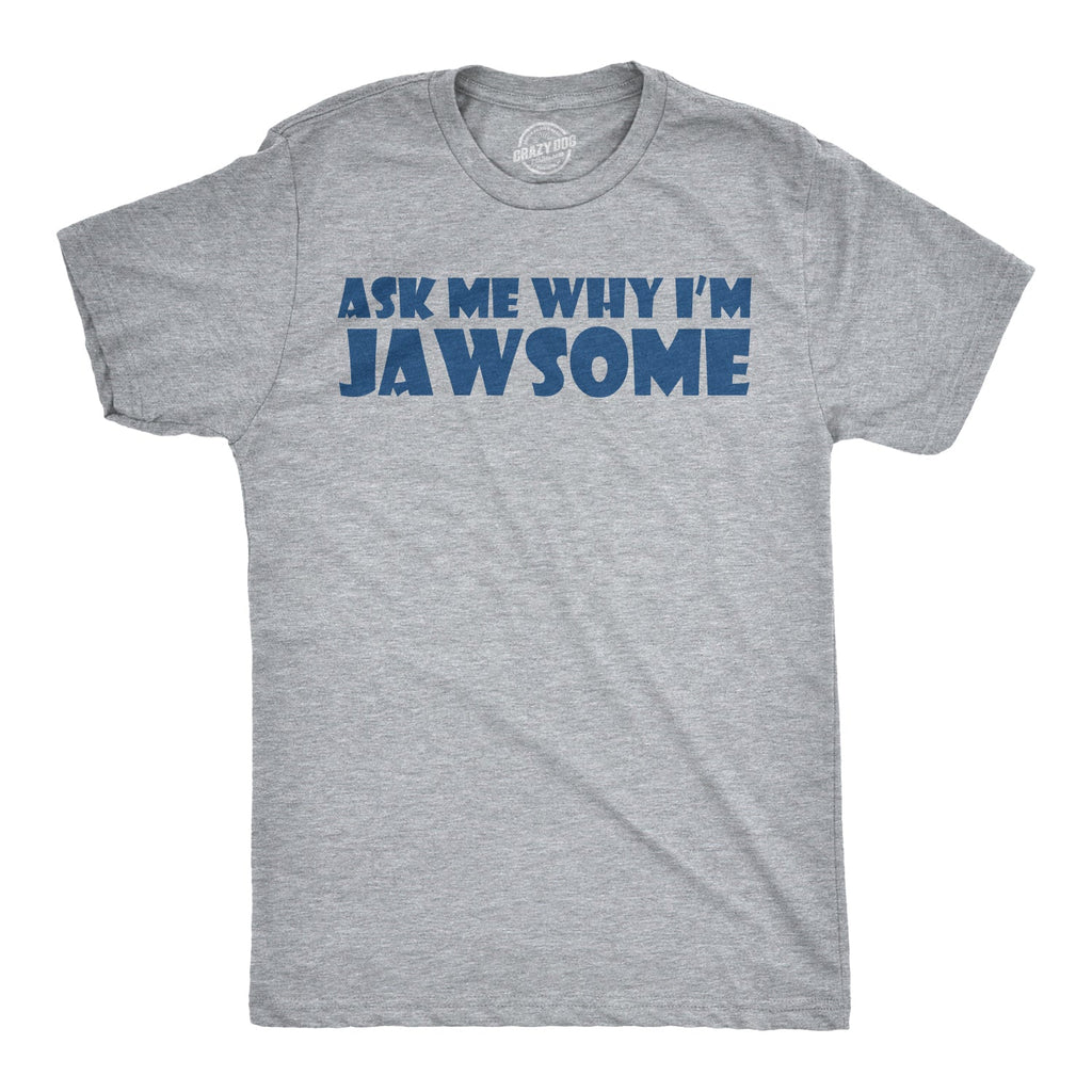 Ask Me Why I'm Jawsome Flip Youth T Shirt