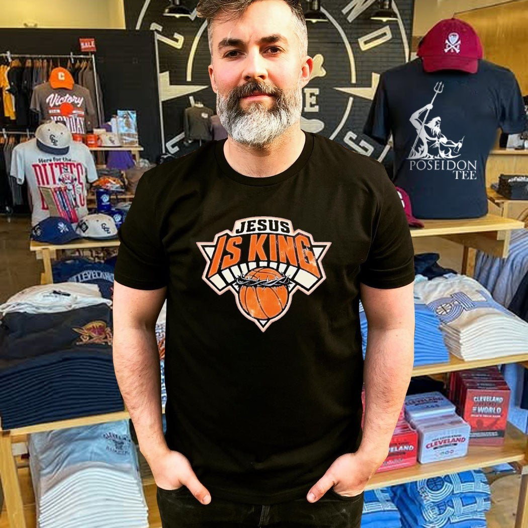 Jesus Is King Knicks T-shirt