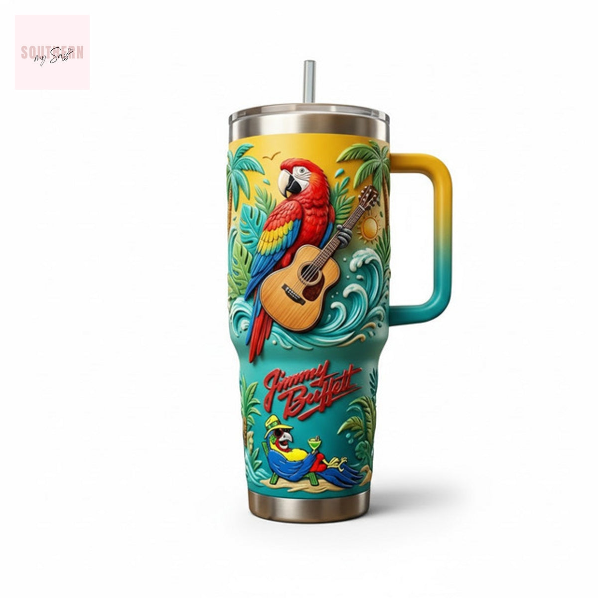 Jimmy Buffett Margaritaville A Lot To Drink About 2026 Tumbler