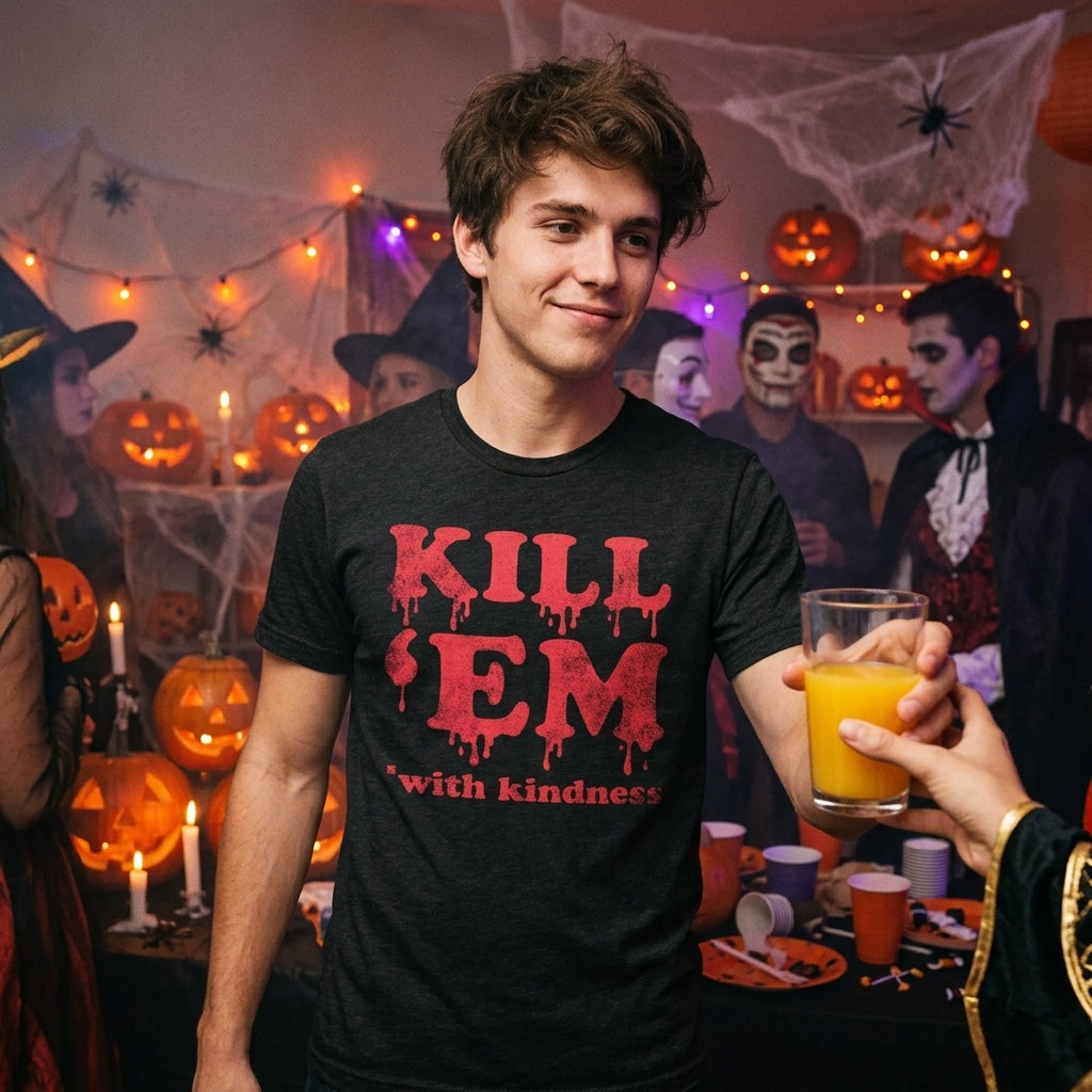 Kill Em With Kindness Men's T Shirt