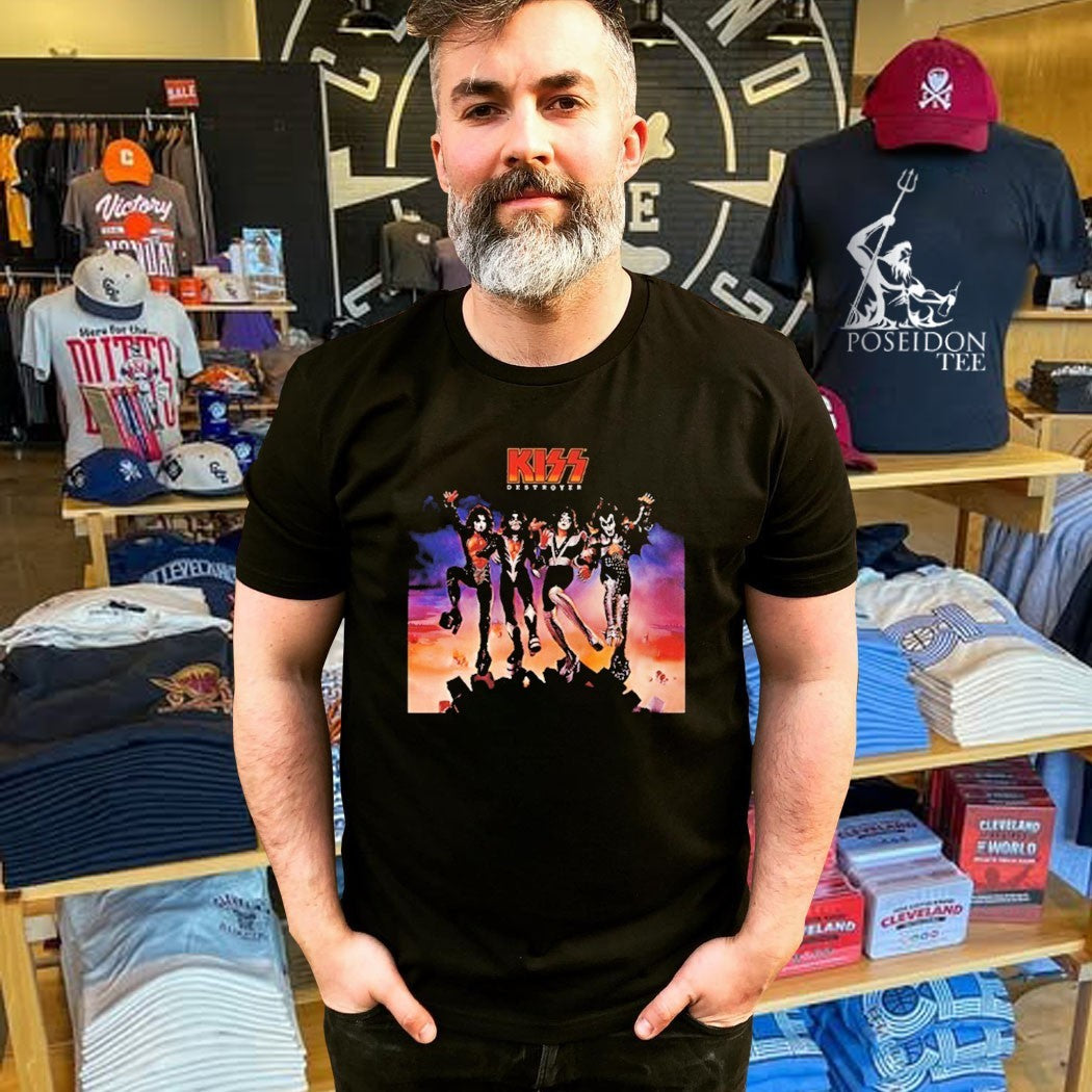 Kiss X Roblox 1976 Destroyer T-shirt