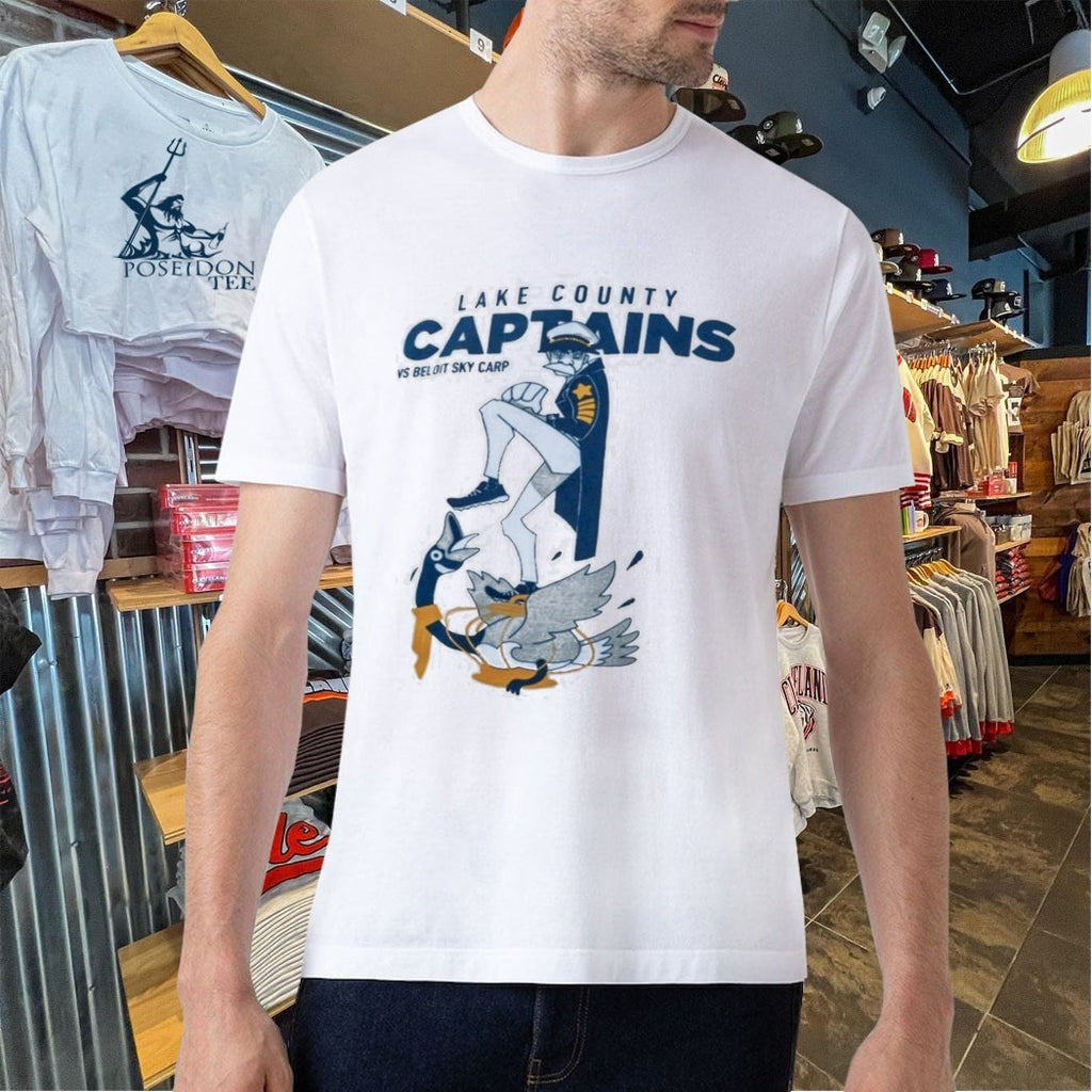 Lake County Captains Vs Beloit Sky Carp 2026 T-shirt