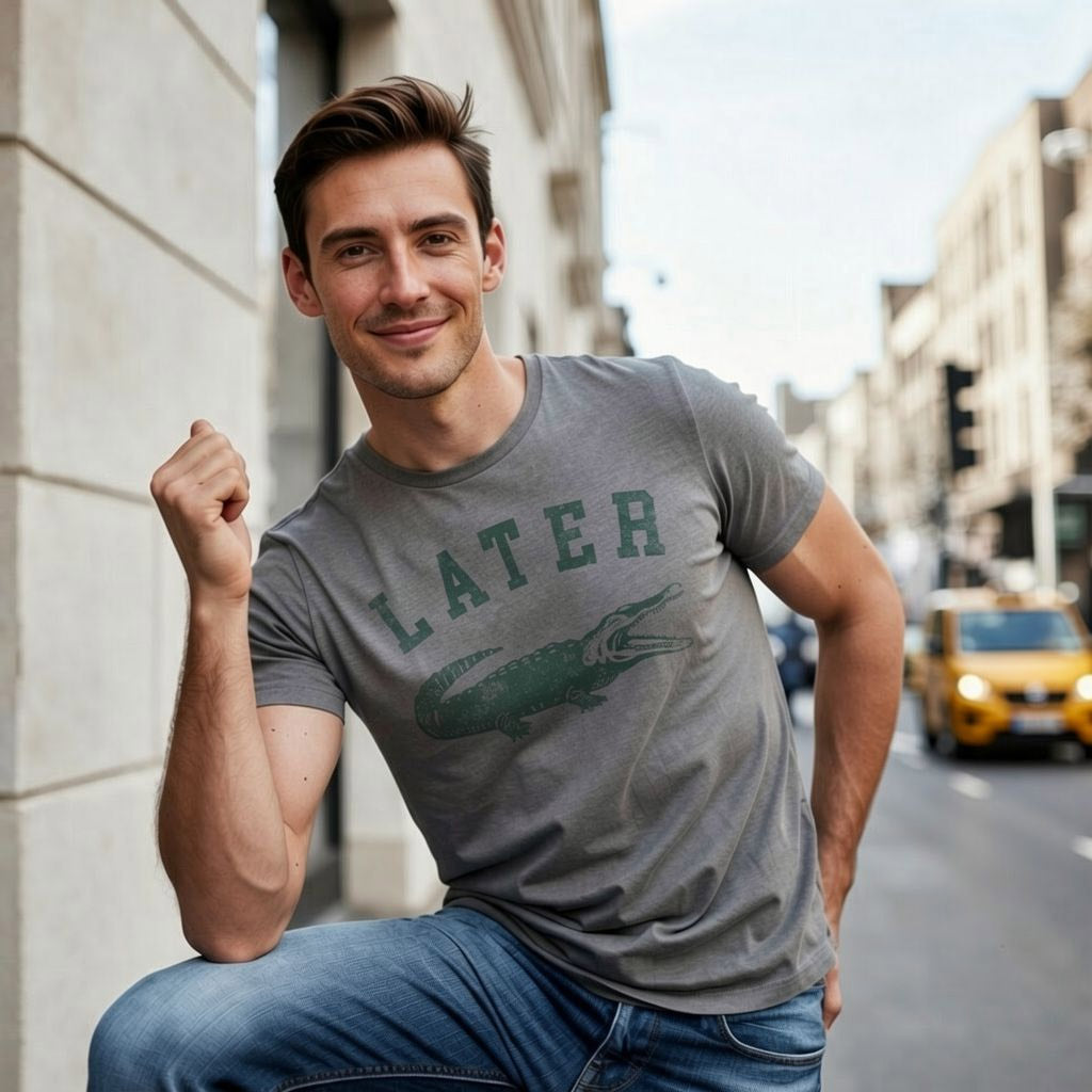 Later Alligator Men's T Shirt