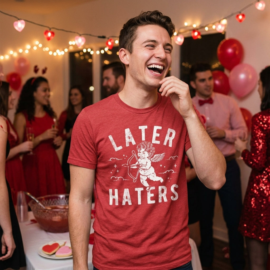 Later Haters Men's T Shirt