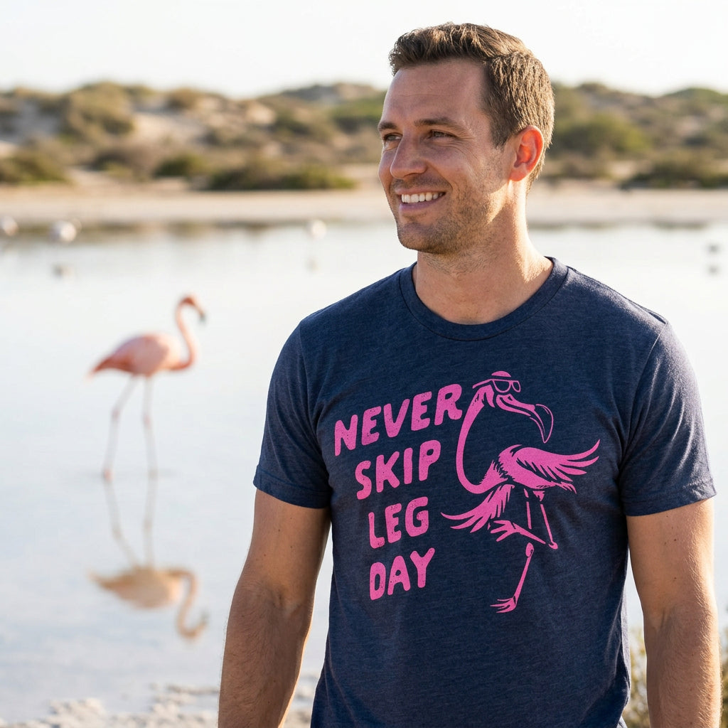Never Skip Leg Day Men's T Shirt