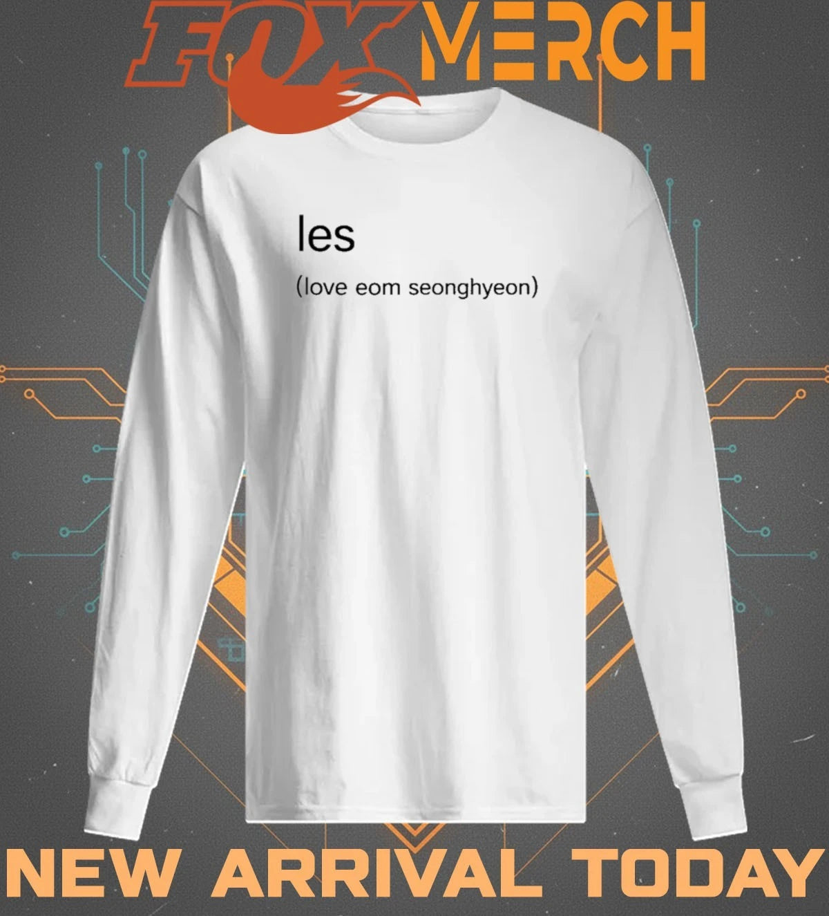 Les love eom seonghyeon t-shirt
