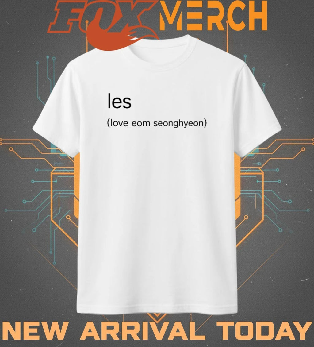 Les love eom seonghyeon t-shirt