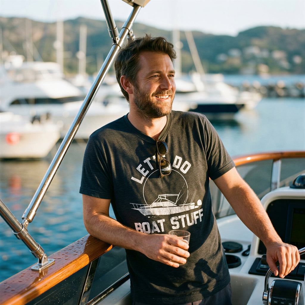 Let's Do Boat Stuff Men's T Shirt