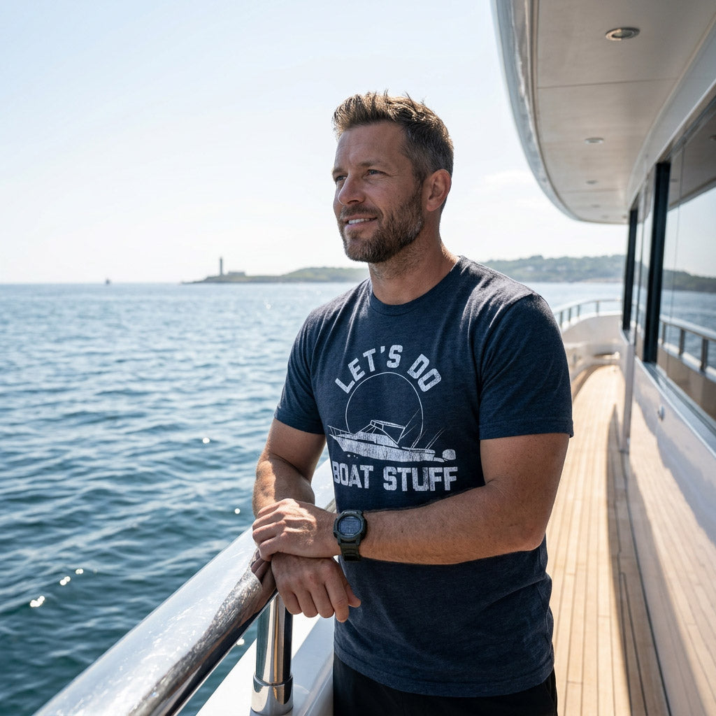 Let's Do Boat Stuff Men's T Shirt