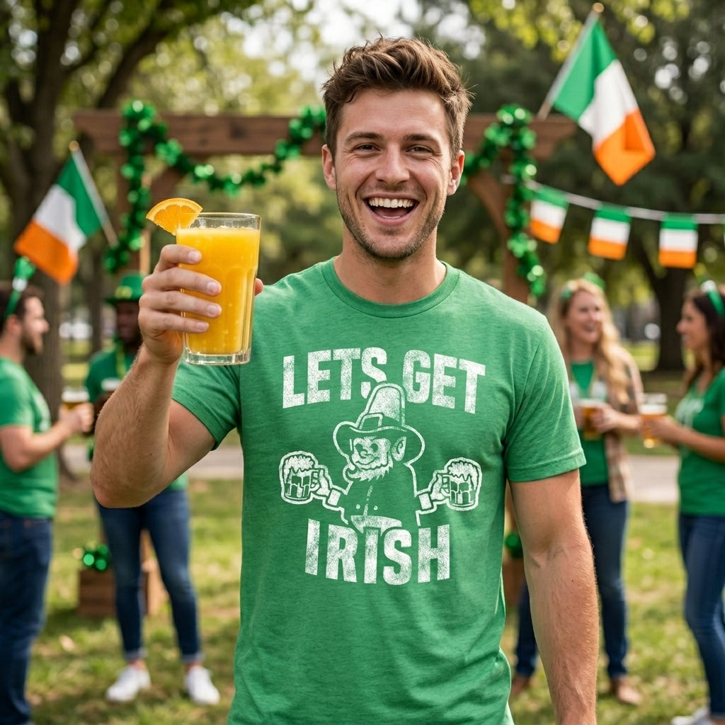 Let's Get Irish Men's T Shirt