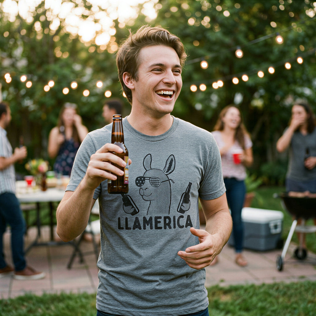 Llamerica Men's T Shirt