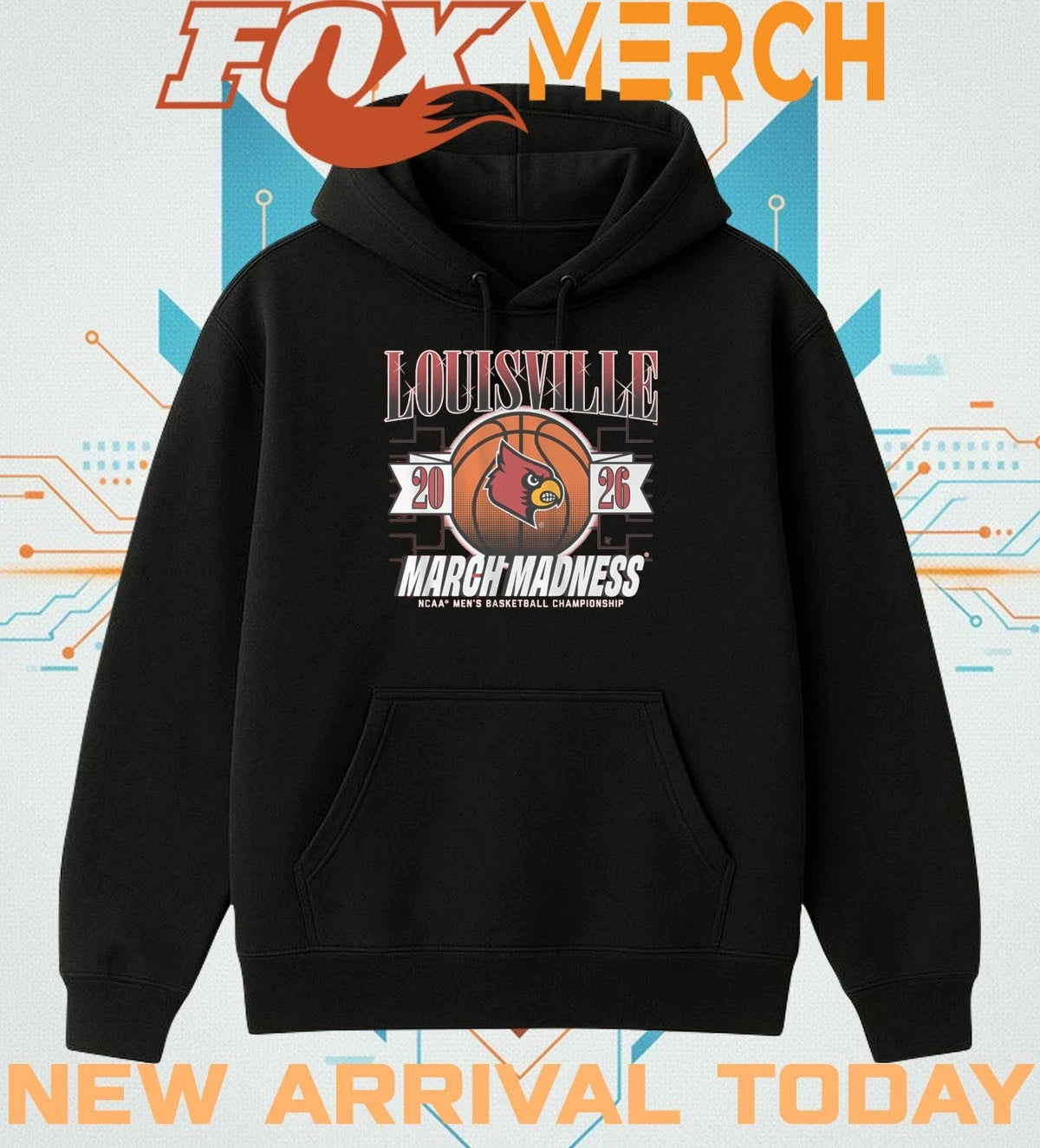 Louisville Cardinals Men’s Basketball 2026 March Madness t-shirt