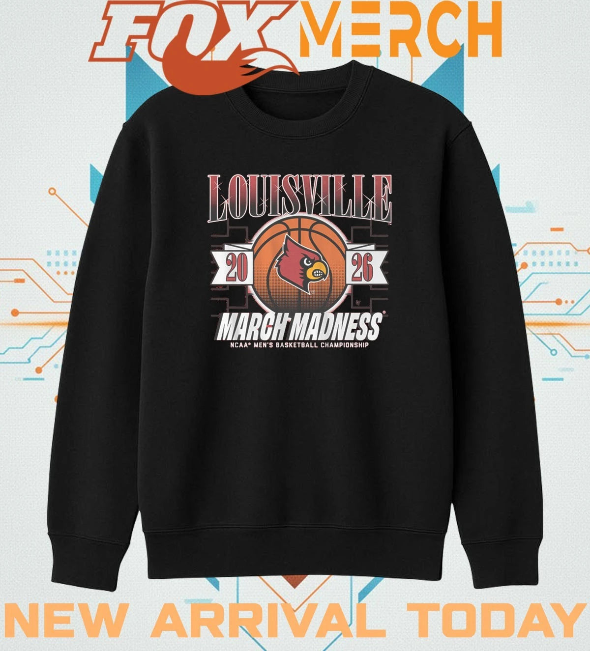 Louisville Cardinals Men’s Basketball 2026 March Madness t-shirt