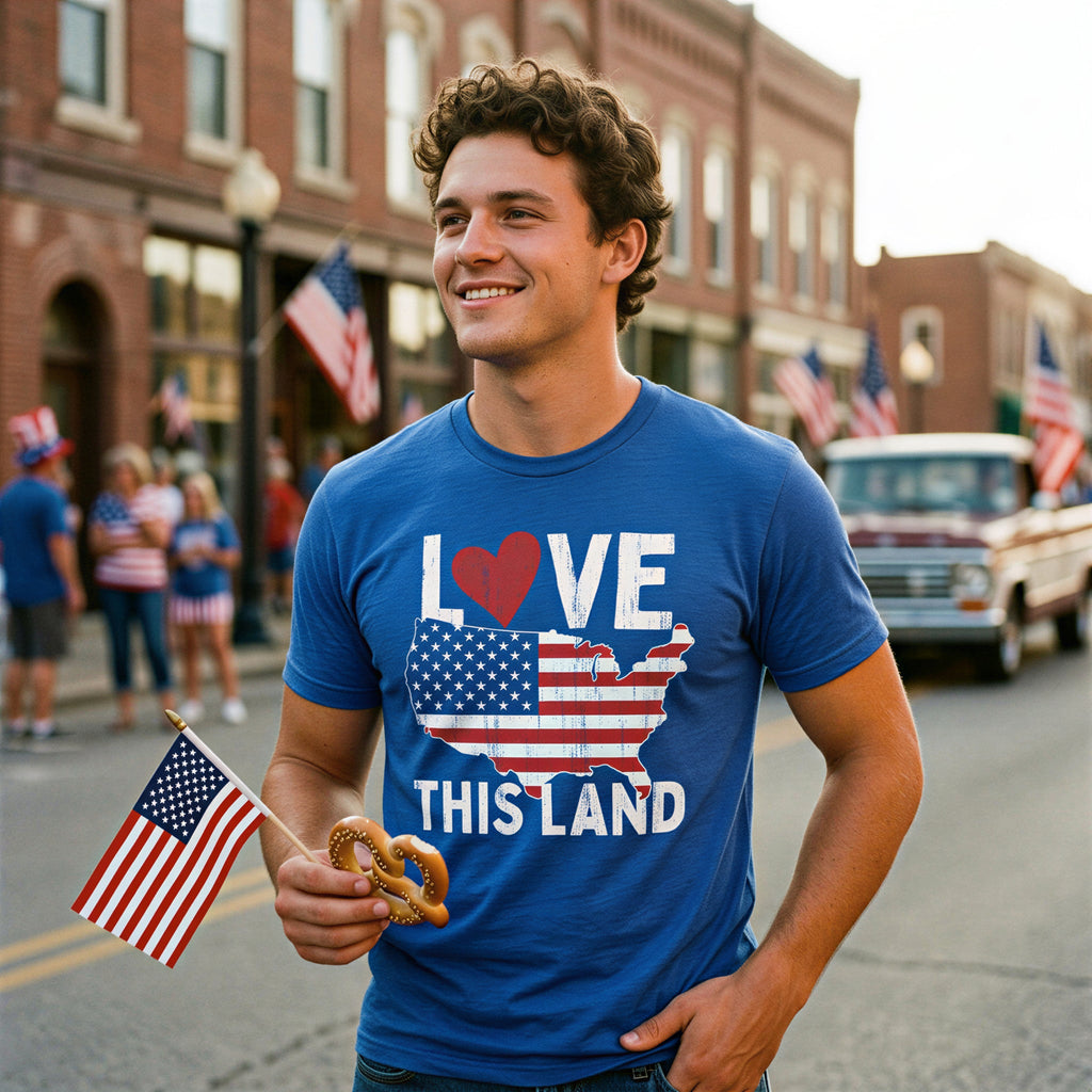 Love This Land Men's T Shirt